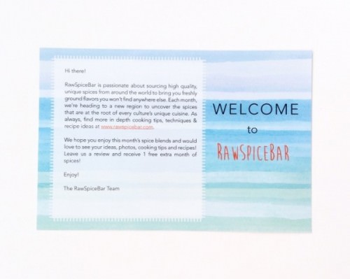 RawSpiceBar Review – July 2015