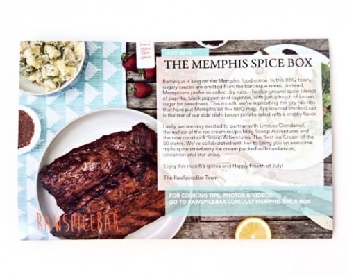 RawSpiceBar Review – July 2015