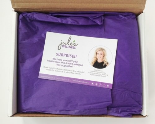 Jule’s Wellness Lifestyle Box Review + Promo Code – September 2015