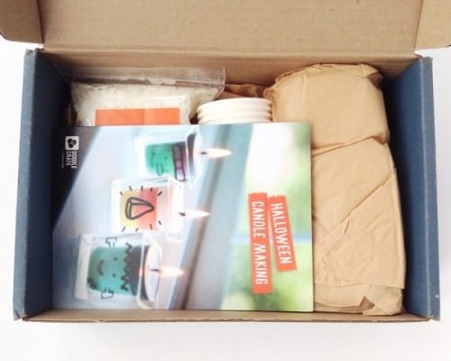 Doodle Crate “Halloween Candle Making” Review + Promo Code – September 2015