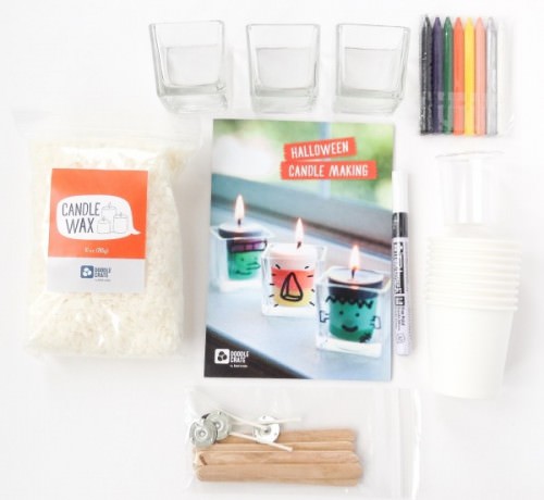 Doodle Crate “Halloween Candle Making” Review + Promo Code – September 2015