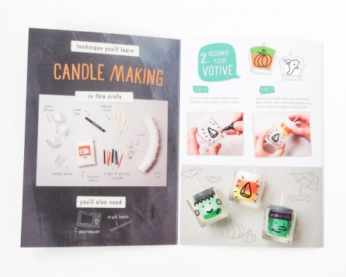 Doodle Crate “Halloween Candle Making” Review + Promo Code – September 2015