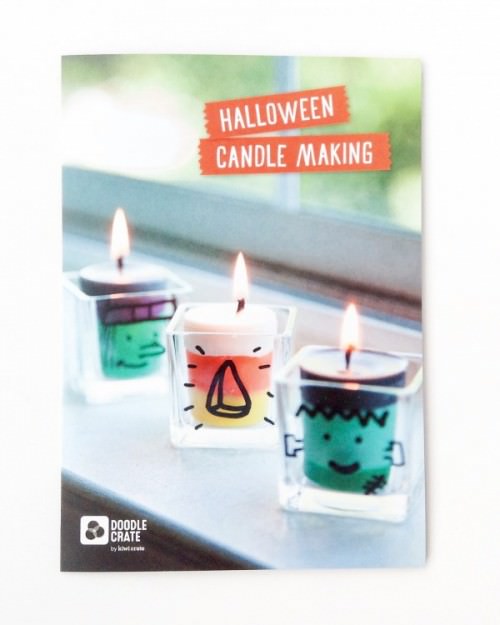 Doodle Crate “Halloween Candle Making” Review + Promo Code – September 2015