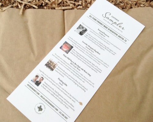 The Coterie Sampler Review + Coupon Code & GIVEAWAY – September 2015