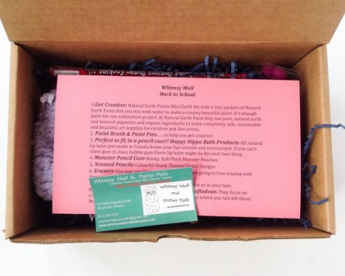 Whimsy Mail & Putter Pails Review – September 2015