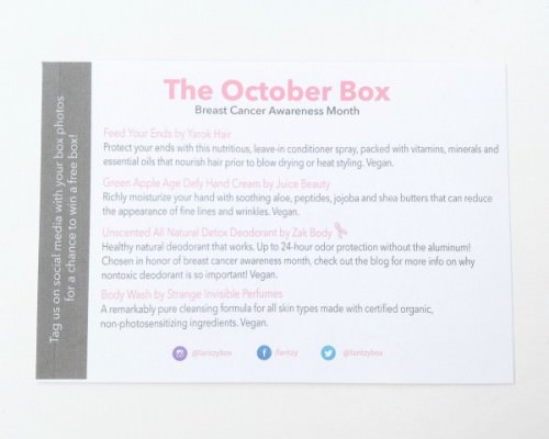 LaRitzy Review – October 2015