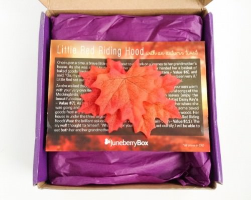 Juneberry Box Review + Coupon Code – October 2015