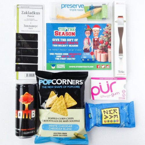 Student Crate Review + Promo Code & GIVEAWAY – November 2015