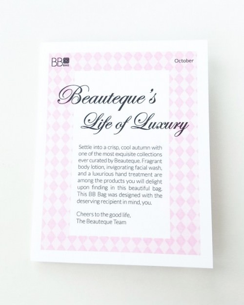 Beauteque BB Bag Review + Coupon Code – October 2015