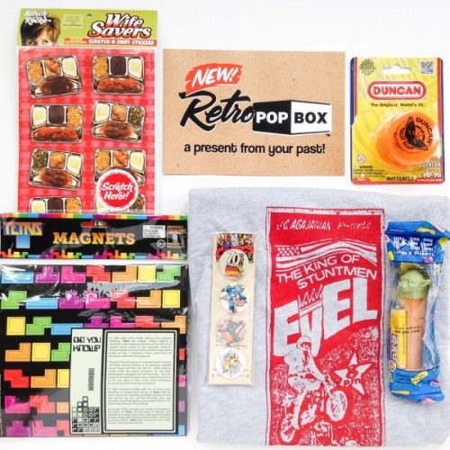 Retro Pop Box Subscription Box Review Coupon Code – October 2015