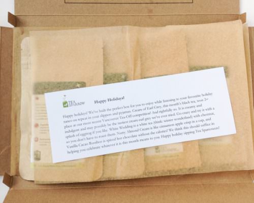 Tea Sparrow Review + GIVEAWAY – December 2015