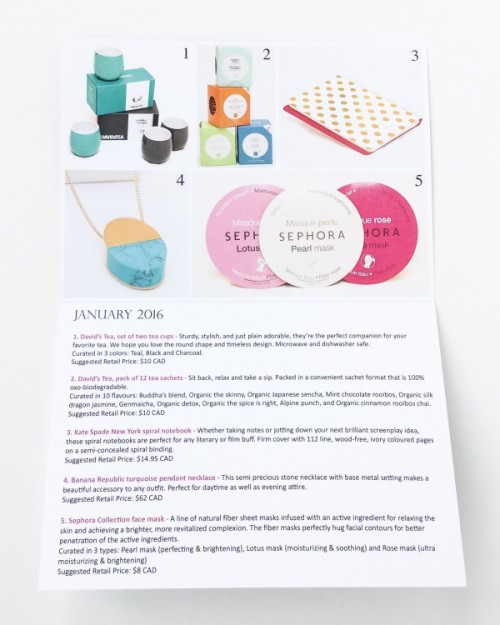 White Willow Box Review – January 2016