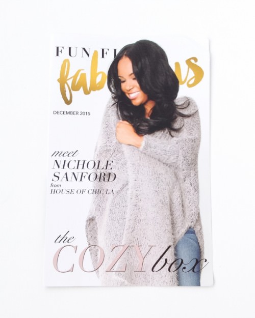 Fun Fly Fabulous Subscription Box Review – December 2015