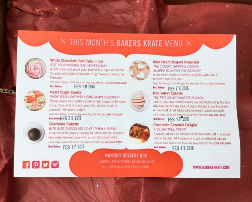 Bakers Krate Review + Coupon Code – February 2016