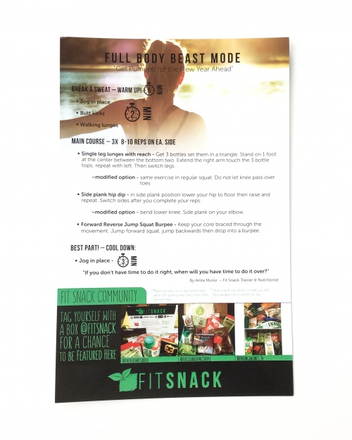 Fit Snack Review + Promo Code – January 2016