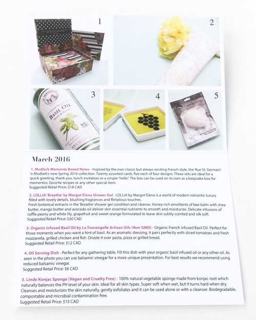 White Willow Box Review – March 2016