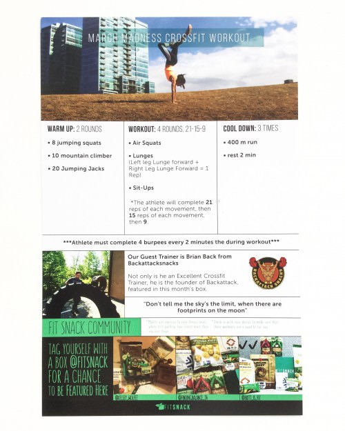 Fit Snack Review + 50% Off First Month – March 2016