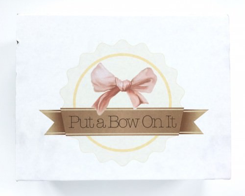 Put a Box On It Subscription Box Review + Coupon Code – March 2016