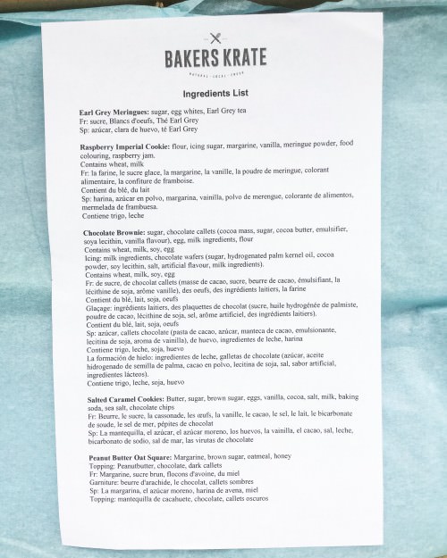 Bakers Krate Review + Coupon Code – April 2016