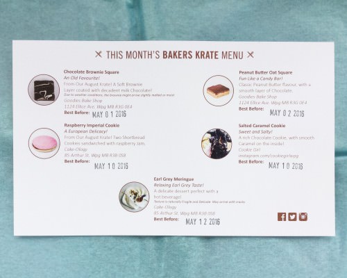 Bakers Krate Review + Coupon Code – April 2016