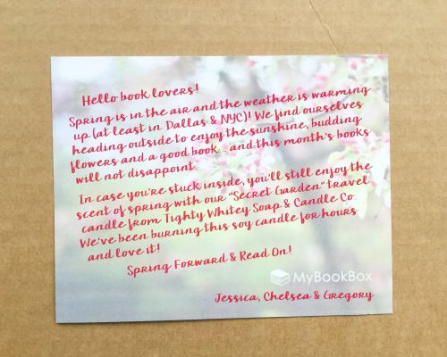 MyBookBox Review + Coupon Code – March 2016