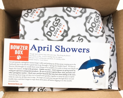 Bowzer Box Review + Discount Code – April 2016