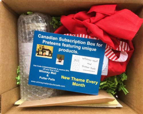 Whimsy Mail & Putter Pails Review + Promo Code – April 2016