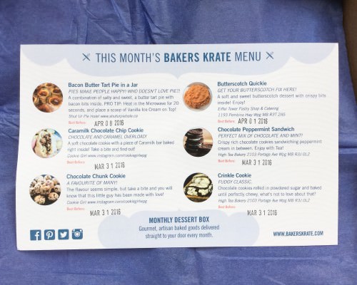 Bakers Krate Review + Coupon Code – March 2016