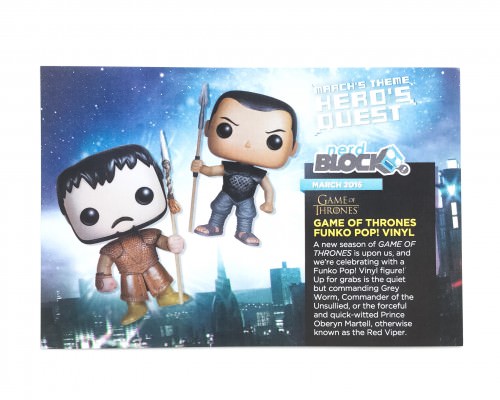 Nerd Block Review + Promo Code – March 2016