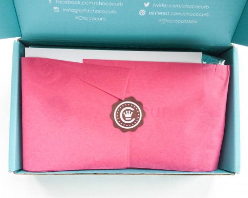 Chococurb Mini Review – Chocolate Subscription Box – April 2016