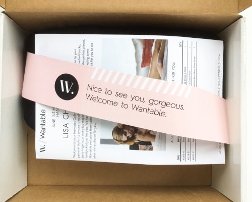 Wantable Intimates Box Review – June 2016