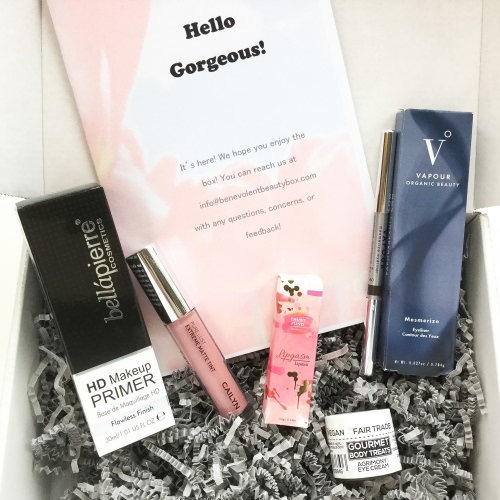 Benevolent Beauty Box Review + Coupon Code – May 2016