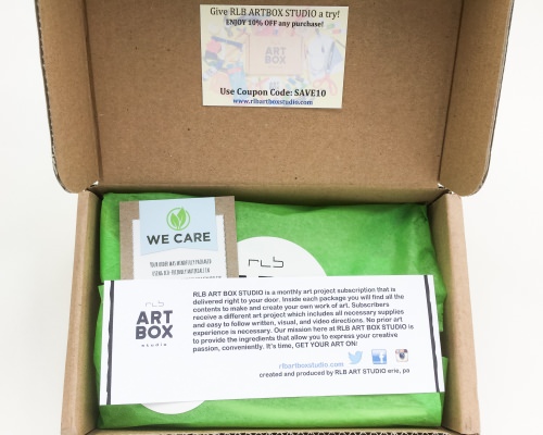 RLB Art Box Studio Review + Coupon Code – June 2016