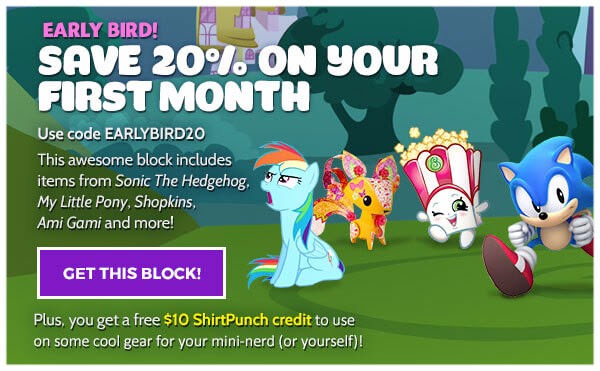Nerd Block 20% Off Blocks Promo Code!