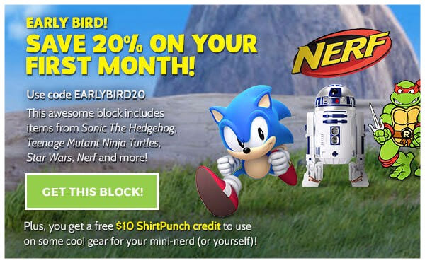 Nerd Block 20% Off Blocks Promo Code!