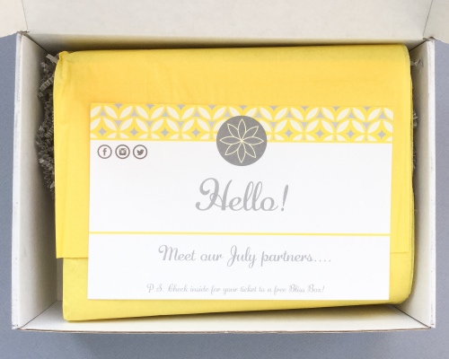 Hello! Bliss Box Review + Promo Code – July 2016