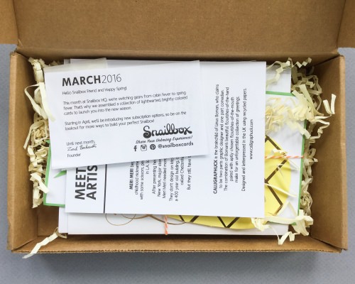 Snailbox Review + Promo Code – March 2016