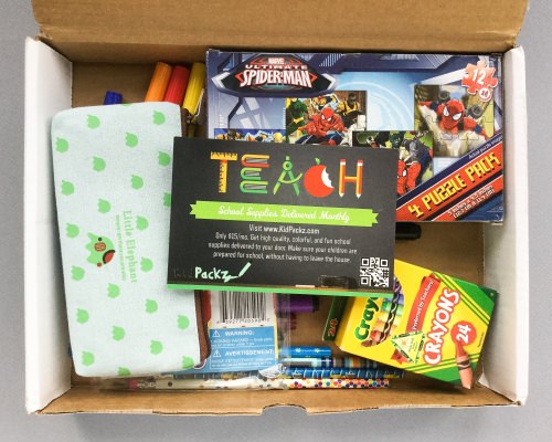 Kidpackz Subscription Box Review + Coupon Code – July 2016