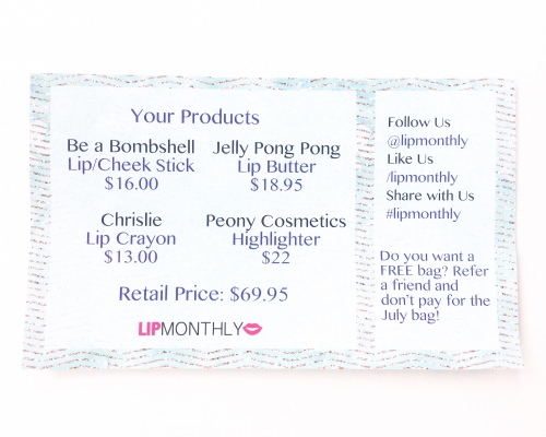 Lip Monthly Review + Coupon Code – June 2016