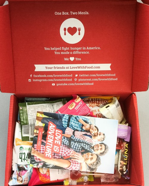 Love With Food Subscription Box Review + Promo Code – July 2016
