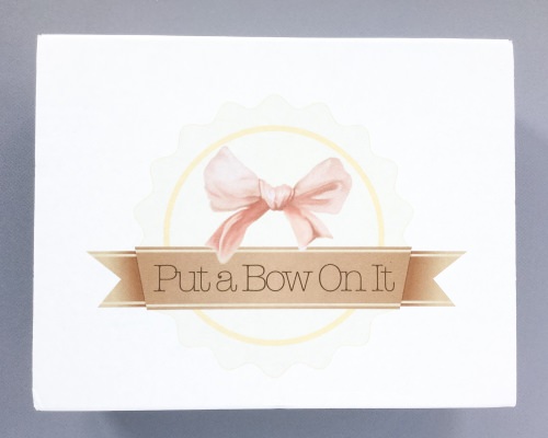 Put a Bow On It Subscription Box Review + Coupon Code – August 2016