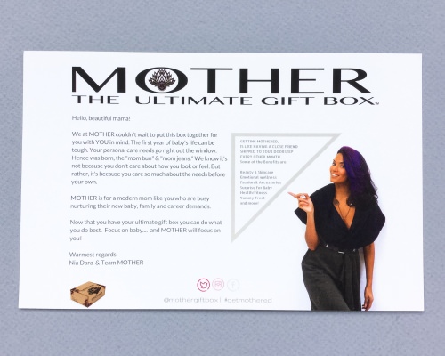 MOTHER Gift Box + Promo Code – September 2016