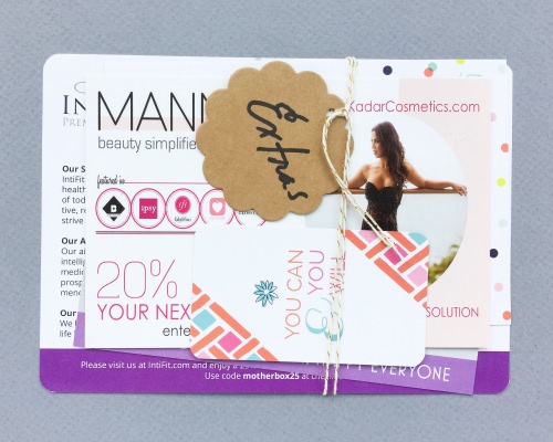 MOTHER Gift Box + Promo Code – September 2016
