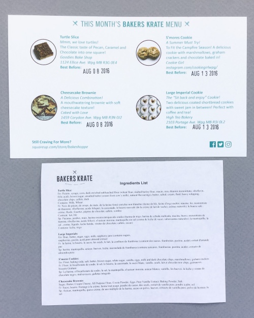 Bakers Krate Review + Coupon Code – July 2016