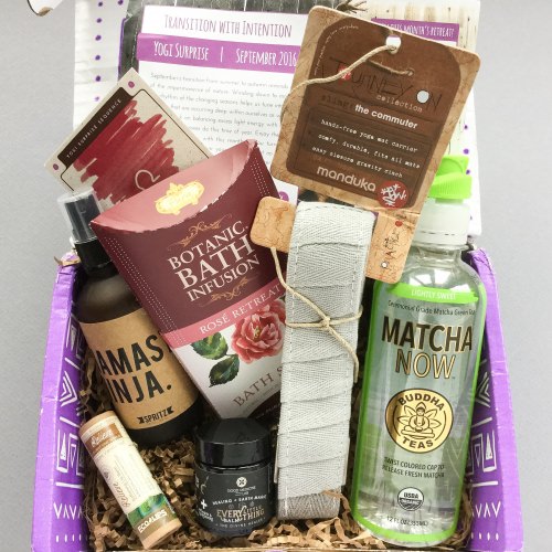 Yogi Surprise Subscription Box Review + Coupon Code – September 2016