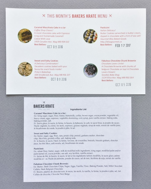 Bakers Krate Review + Coupon Code – September 2016