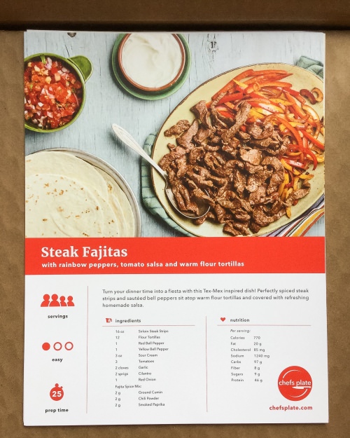 Chef’s Plate Review + Promo Code – September 2016