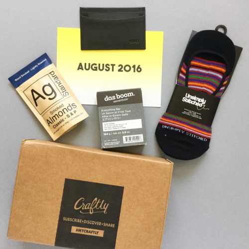 Craftly Subscription Box Review – August 2016