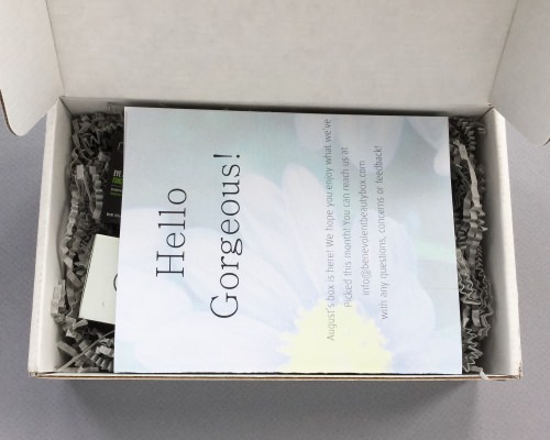 Benevolent Beauty Box Review + Coupon Code – August 2016