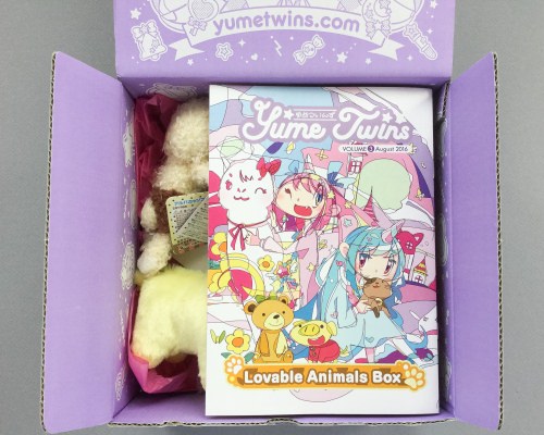 YumeTwins Subscription Box Review – August 2016